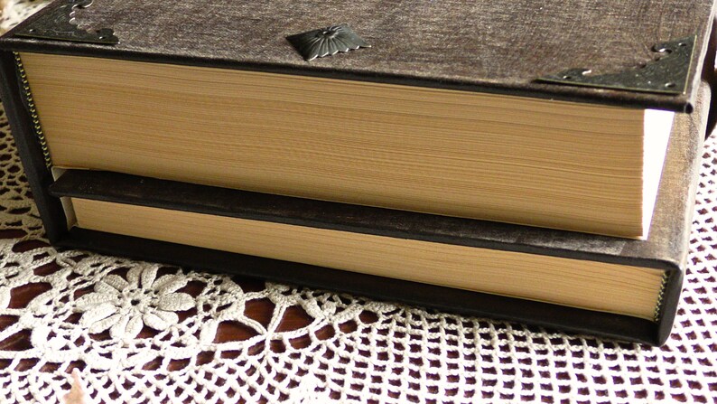 PRACTICAL MAGIC Book of shadows - BIG size A4 31x22 cm - replica blank pages removable pages screws binding fixed binding grimoire diary image 6