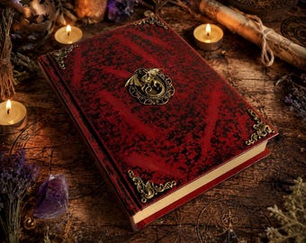 Handmade Book of Shadows | Custom Wicca Grimoire | Witchcraft Journal | Pagan Spell Book | Personalized Magical Diary | Unique Gift A5 size