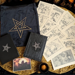 The Ninth Gate to the Kingdom of Shadows - book replica original pages in Latin prop delomelanicon Dumas Club Replica