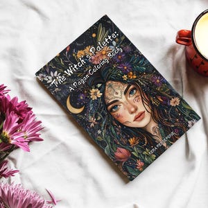 Pagan coloring book - the witch&#39;s palette - wicca pentacle spells rituals grimoire spell book diary book of shadows witchy