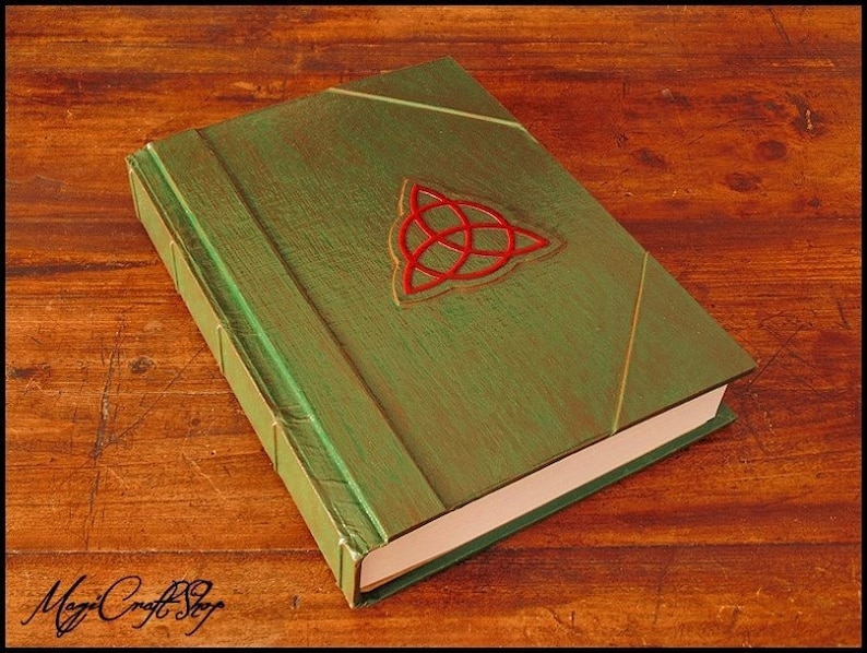 Book of Shadows Charmed With ORIGINAL Ivory Pages MEDIUM Size Etsy