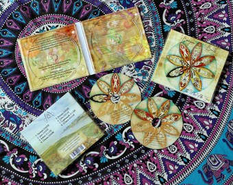 CD de música de meditación para sanación, yoga, relajación y adivinación inspirado en la rueda del año: banda sonora ambiental new age celta pagana.