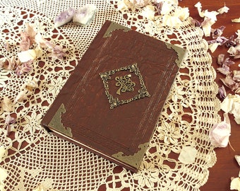 Book of Shadows TREE OF LIFE - medium size 8,67x5,91 inch (22x15 cm) A5 - wicca grimoire diary bos witchy blank pages witch spell book
