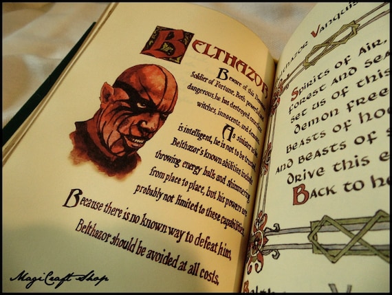 Page Du Livre Des Ombres Charmed Charmed livre des ombres avec des pages de parchemin ORIGINAL | Etsy