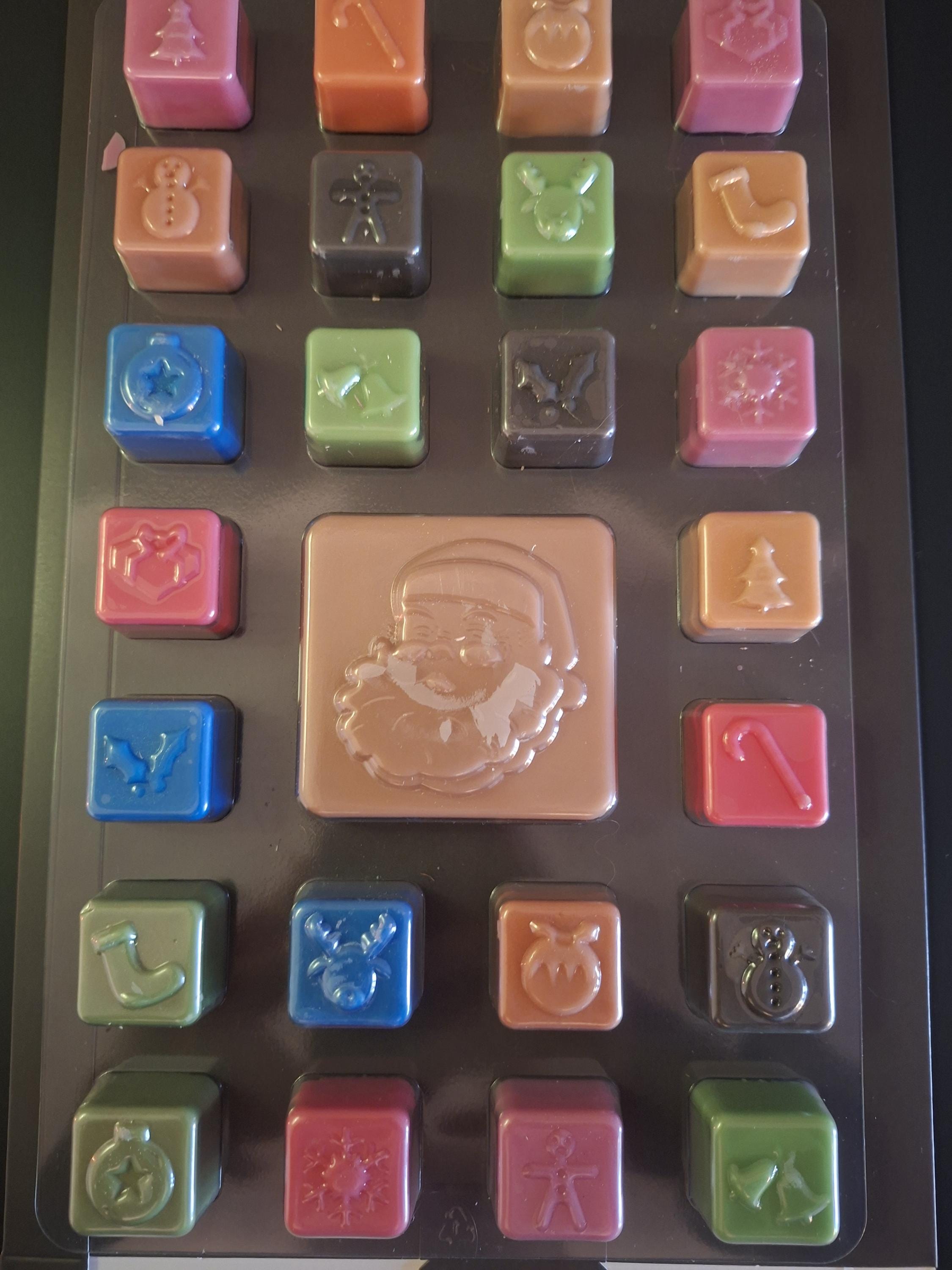 Christmas Wax Melt Advent Calendar (Gingerbread House)- 25 Festive Scented Melts