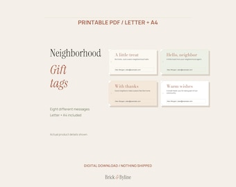 Halloween Real Estate Pop By Tags, Fillable Agent Contact PDF