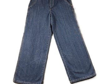 Faded Glory Boy Jeans NWT Vintage Y2K Carpenter Wide Leg Baggy 12H 12 Husky L135
