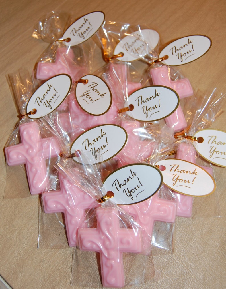 Communion Baptism Confirmation Chocolate Cross Favors 12 Etsy