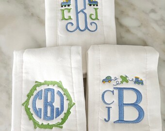 Little Boy Burp Cloths