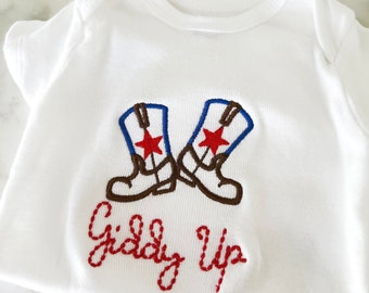 Giddy Up onesie