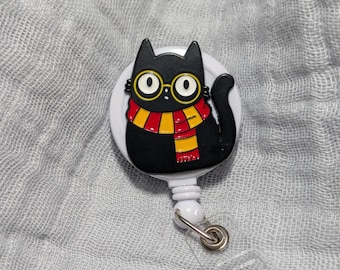 HP Cat Badge Reel Alligator Clip