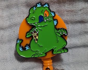 Reptar Rugrats Cartoon Alligator Clip