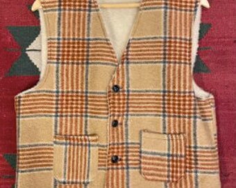 MELTON WOOL VEST - Etsy