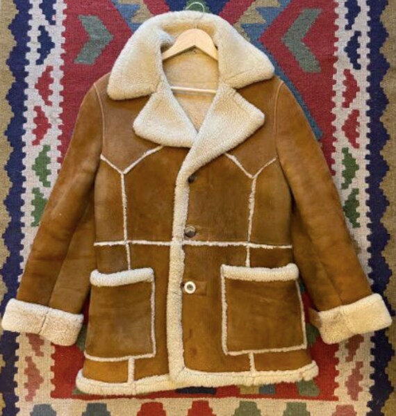 SHEEPSKIN SHEARLING COAT