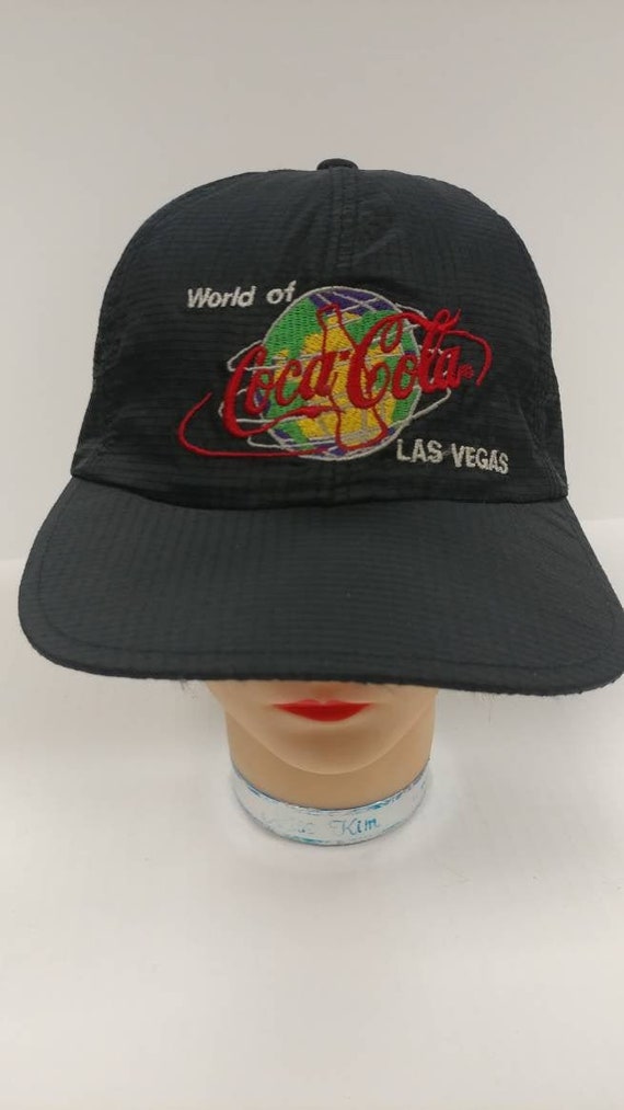 VTG 90s Coca-Cola Las Vegas hat Waterproof