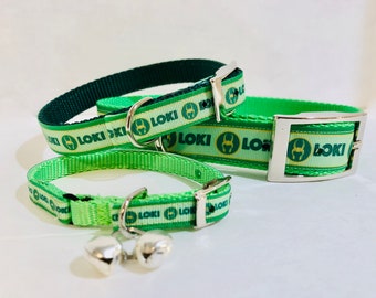 marvel loki dog collar