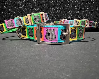 Nijlpaardhalsband, hond of kat afgescheiden stijl, nijlpaard