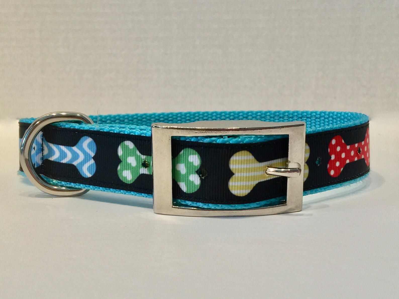 Dog Bone Collar Colorful Bone Collar Etsy UK