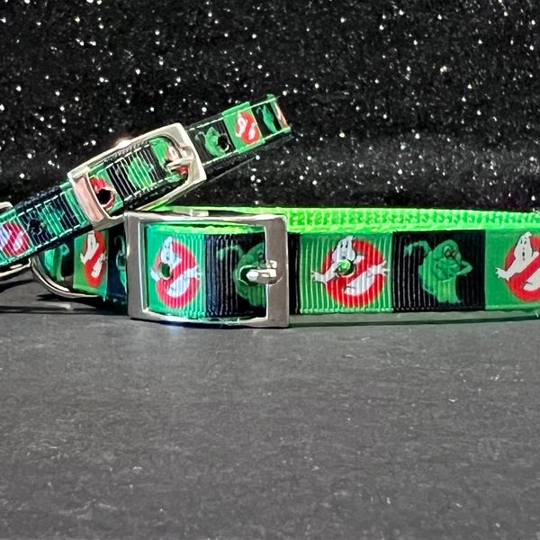 GhostBuster Dog Collar, Cat Breakaway,