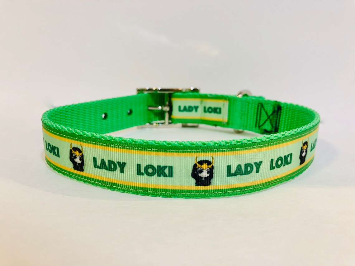 Lady Loki Collar Lady Loki Dog Collar Lady Loki Cat Etsy