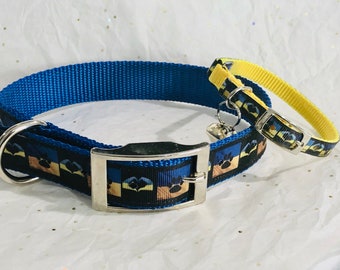 Support Ukraine Magnet,Support Ukraine Pet Collars,Stand with Ukraine Dog & Cat Collar,Blue/Yellow Dog Collar, Cat Breakaway Collar