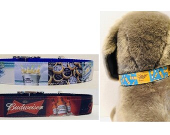 bud light dog collar