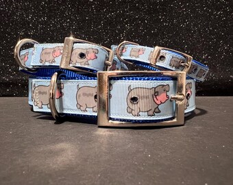 Nijlpaardhalsband, hond of kat afgescheiden stijl, nijlpaard