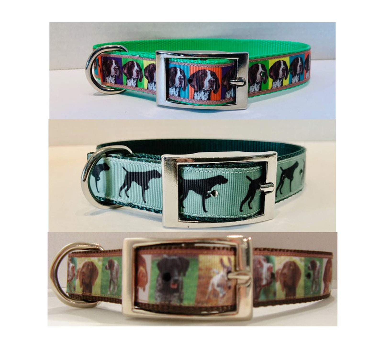 German Shorthaired Pointer Dog Collar GSP Dog Collar German Etsy