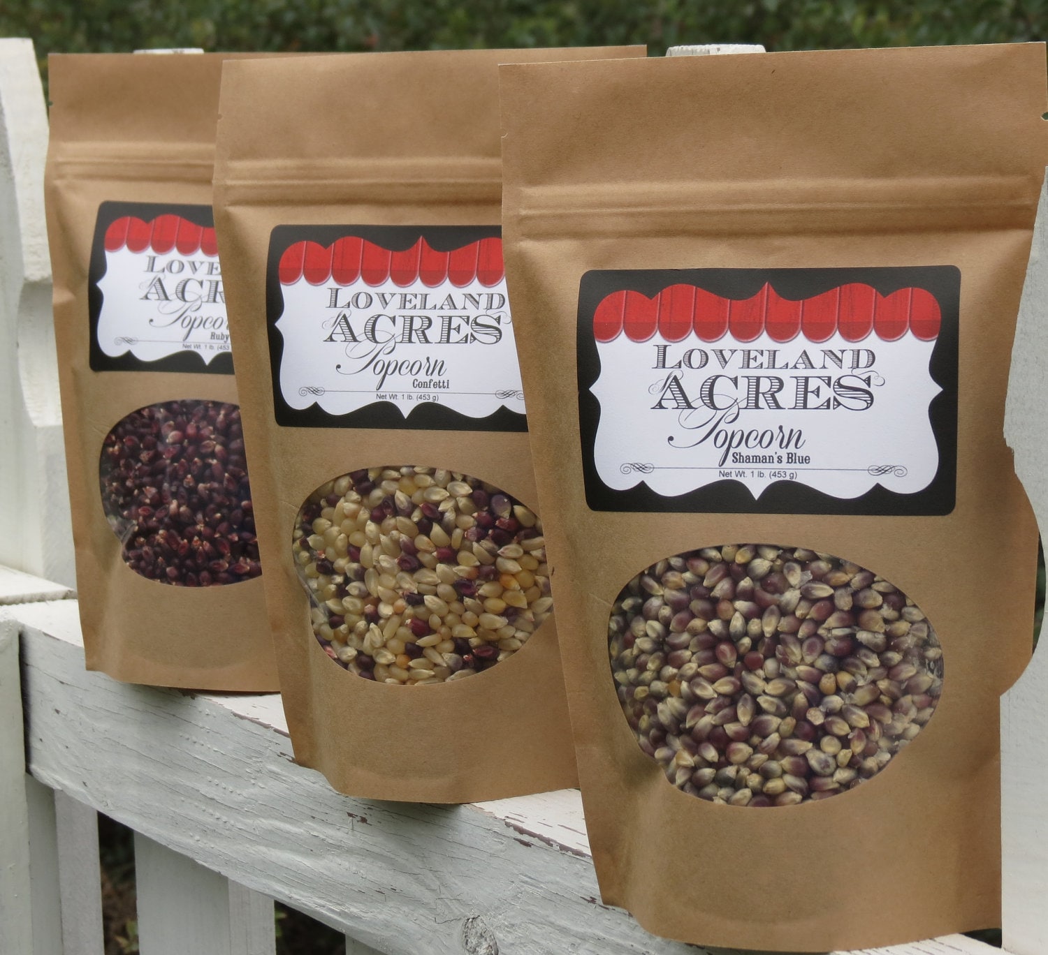 Ruby Red Gourmet Popcorn Kernels Southern Living Kansas Grown Etsy