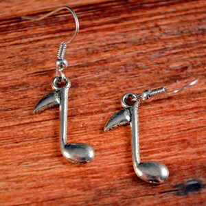 Music Earrings, Music Jewelry, Sheet Music Earrings, Sheet Music Jewelry, Musician Earrings, Musician Jewelry, Music Teacher Gift