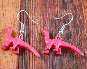 Dinosaur Earrings, Dino Earrings, Dinosaur Jewelry, Dino Jewelry, Brontosaurus Gift, Dinosaur Gift, Cute Dino Jewelry, Cute Dino Earrings