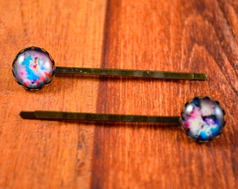 Science Hair Pins, Science Bobby Pins, Science Wedding, Geeky Hair Pins, Geeky Bobby Pins, Science Pin Set, Science Hair Pin Set