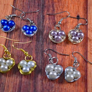 Bird Earrings, Bird Watcher Gift, Bird Jewelry, Cute Bird Earrings, Bird Gift for Her, Cute Birds, Nest Earrings, Bird Nest Jewelry
