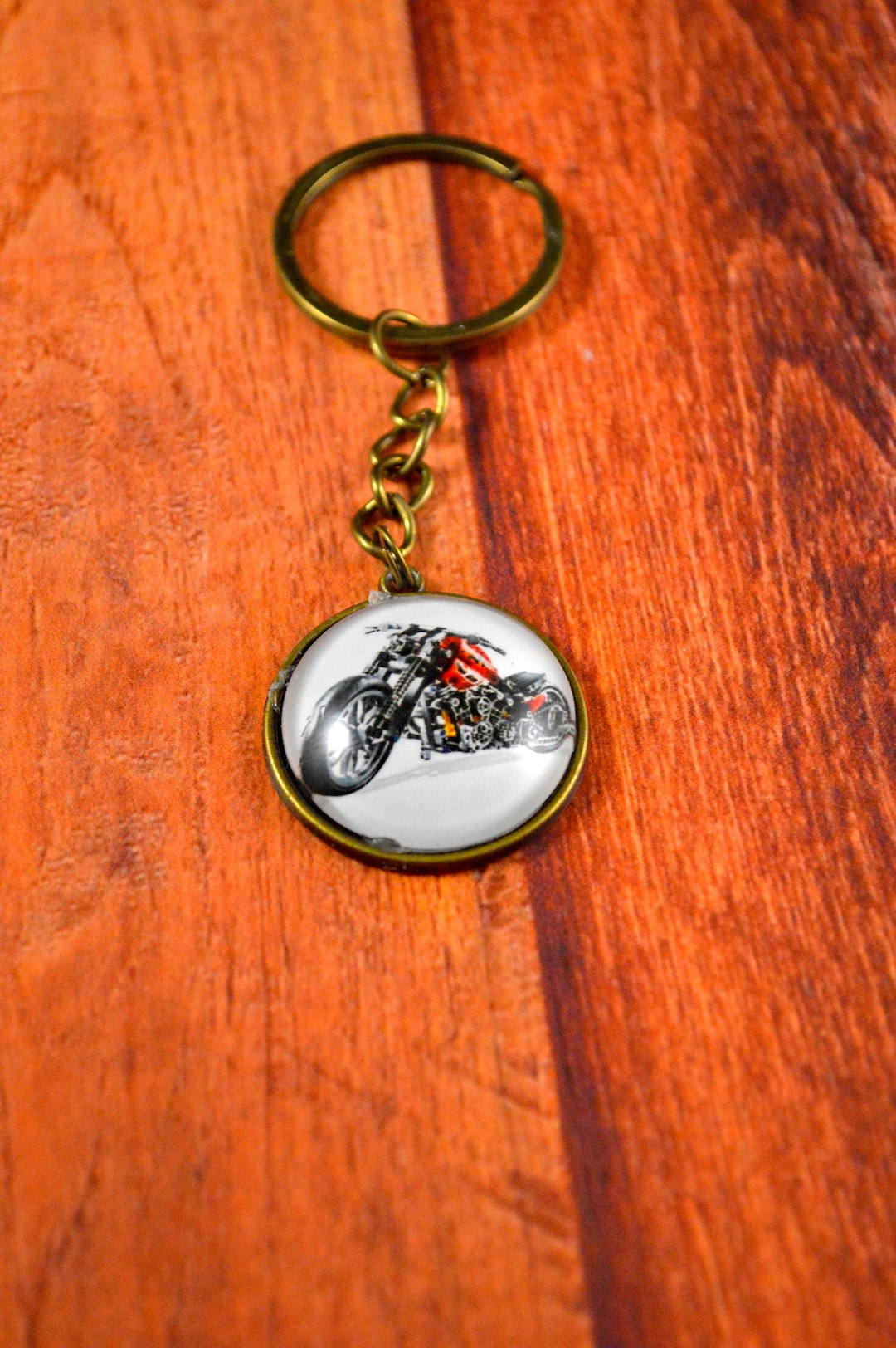 Motorcycle Key Chain Motorcycle Gift Cycle Key Ring Biker Etsy UK