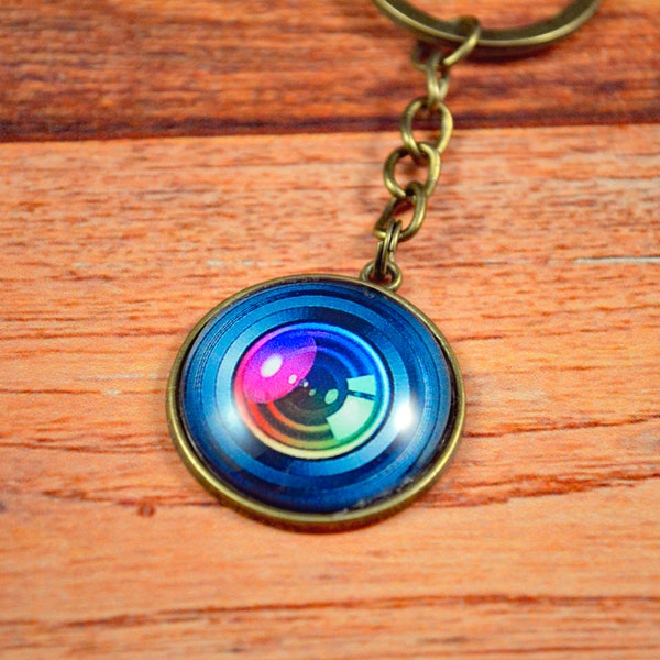 Camera Key Chain, Camera Key Ring, Camera Gift, Photography Gift, Photographer Gift, Camera Car Ring, Camera Car Gift, Camera Lens Key Chain