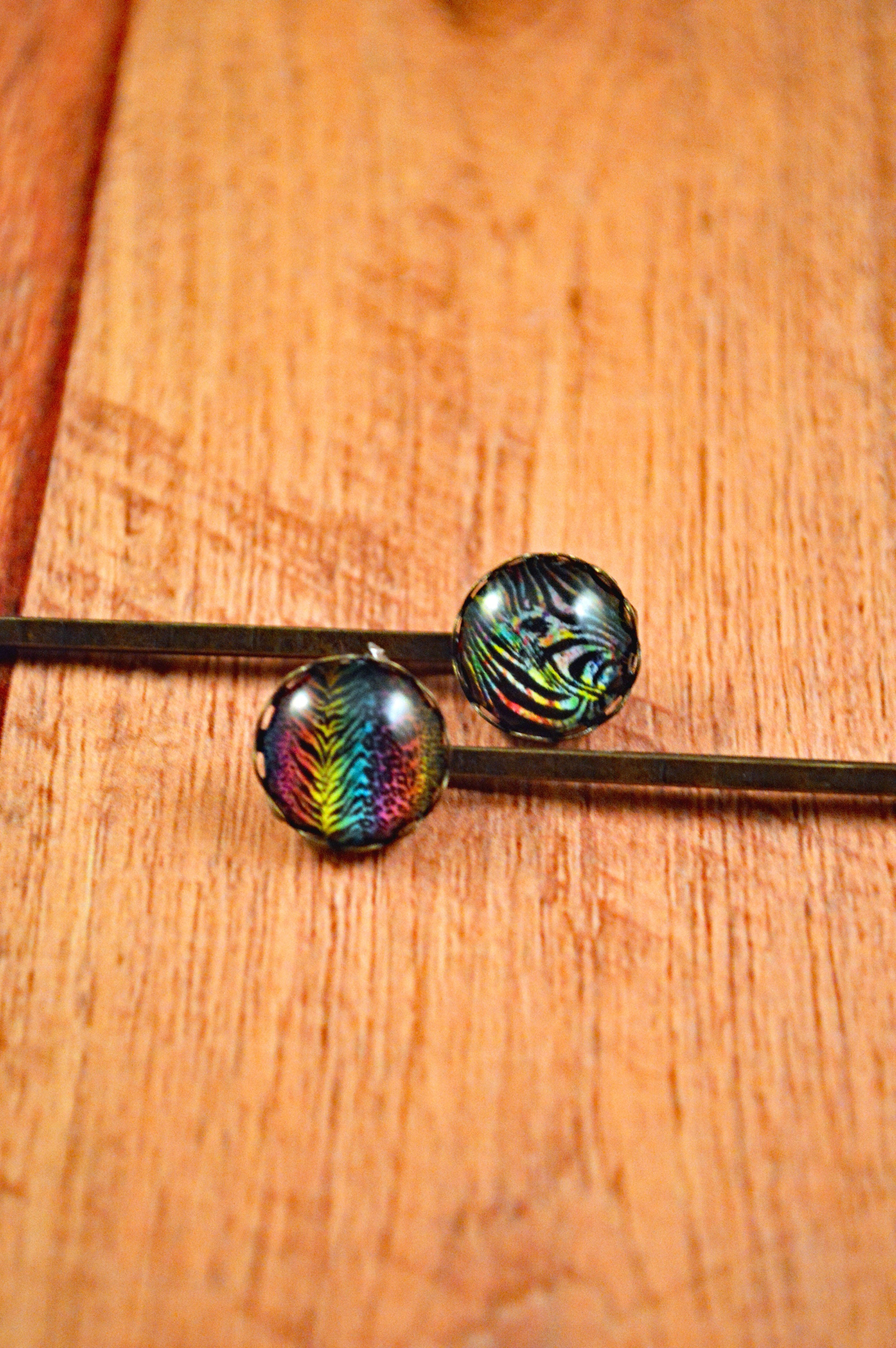 Zebra Pins, Zebra Bobby Pins, Rainbow Zebra, Zebra Print Pins, Zebra ...
