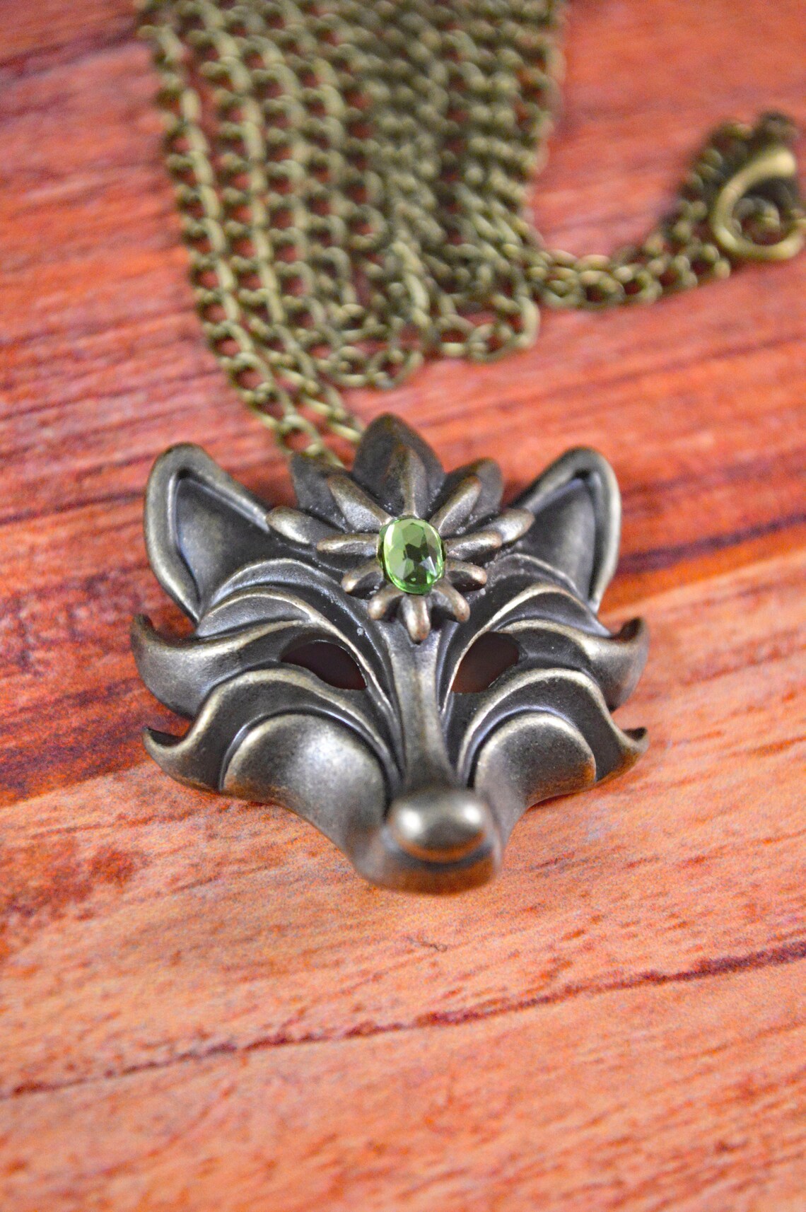 Fox Necklace Fox Jewelry Fox Gift Cute Fox Necklace Animal Etsy UK