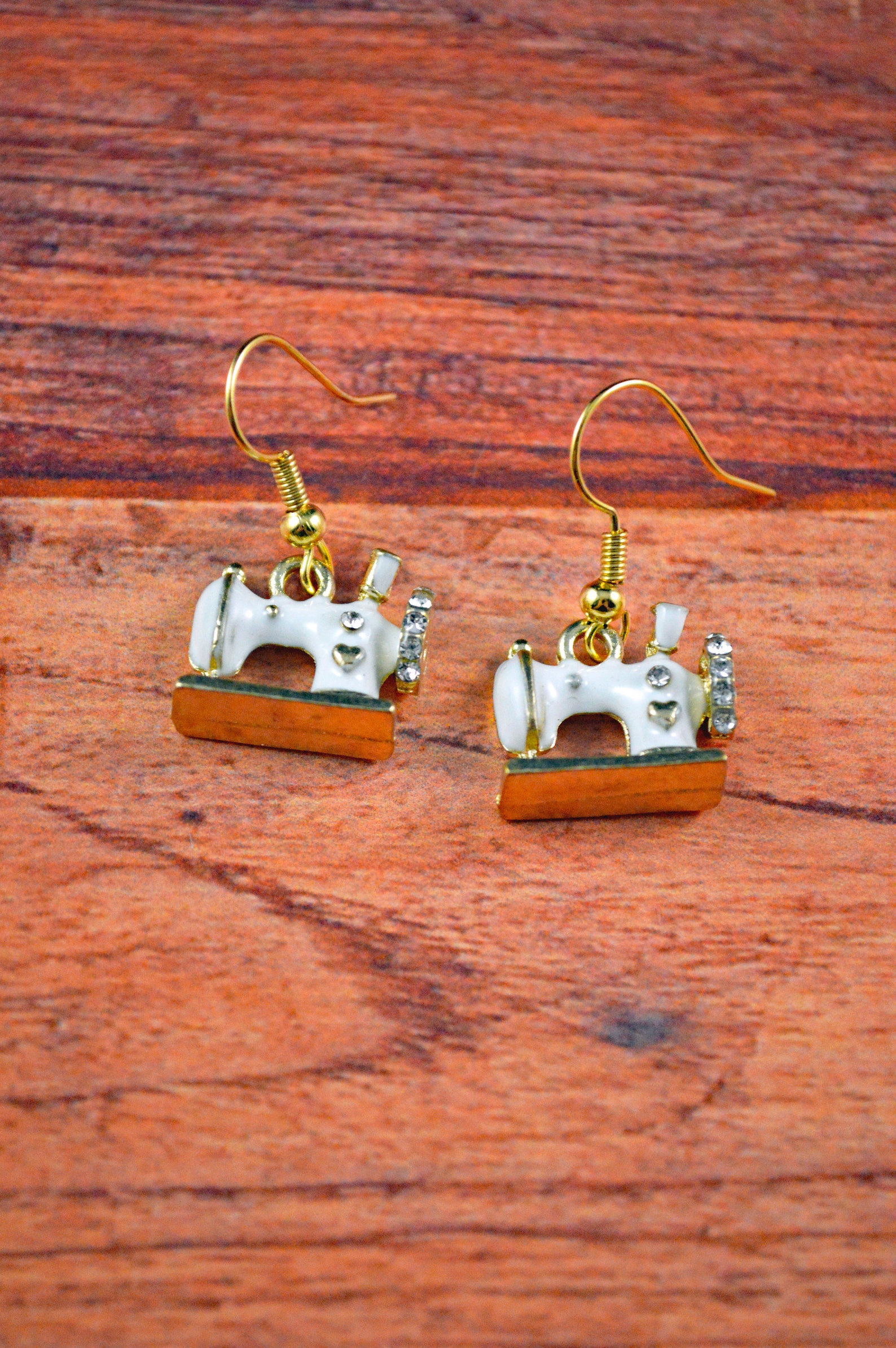 Sewing Machine Earrings Sewing Earrings Sewing Jewelry Gift Etsy