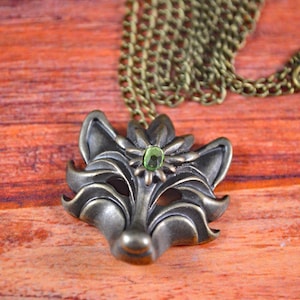 Fox Necklace, Fox Jewelry, Fox Gift, Cute Fox Necklace, Animal Jewelry, Animal Necklace, Fox Gift, Gift for Fox Lover, Fox Lover