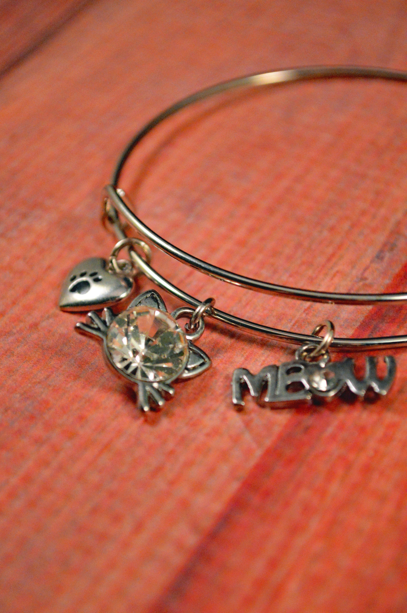 Meow Bangle Meow Jewelry Cat Bangle Cat Jewelry Cat Gifts Etsy