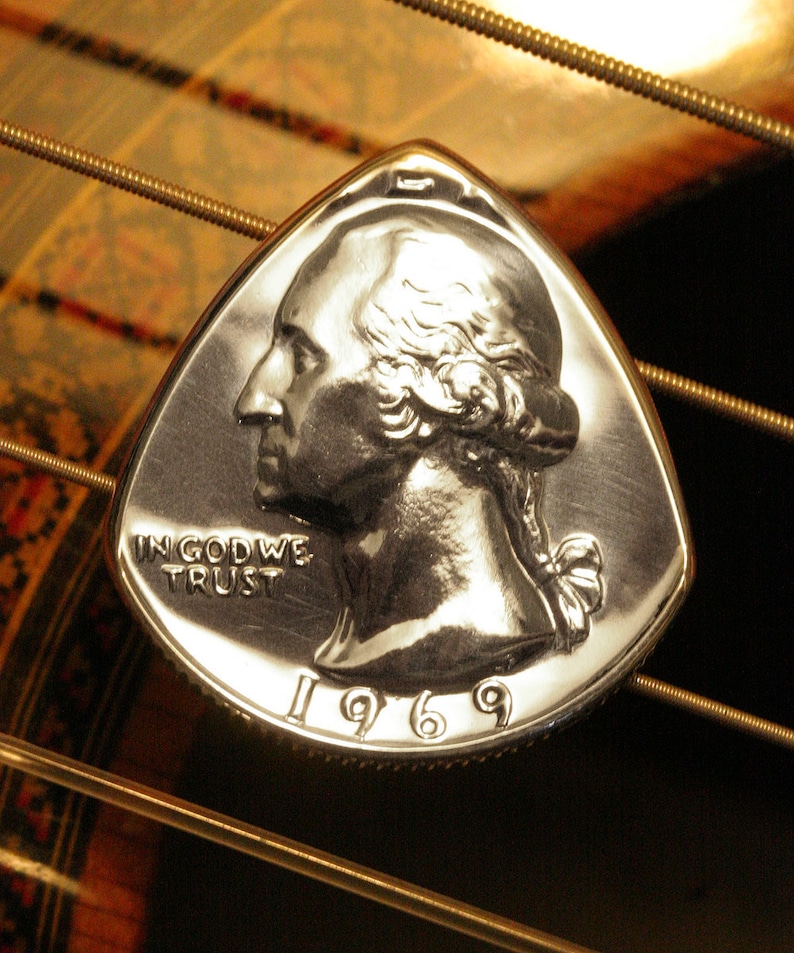 ANY YEAR Coin Guitar Pick