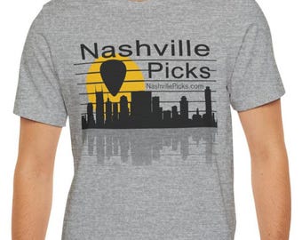 Nashville Picks T-Shirt | Guitar Picks | Women's Men's Children's Soft Custom Customized Shirt