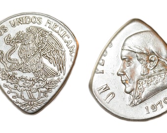 Mexico Peso Coin Guitar Pick