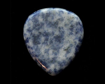 Blue Jasper Guitar Pick: September Birthstone Gift
