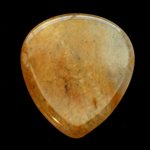 November Birthstone Guitar Pick | Yellow Aventurine | Birthday Gift Anniversary Gift Graduation Gift  Personalized Men&#39;s Gift & Women&#39;s Gift
