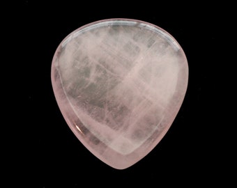 Oktober Birthstone Guitar Pick | Rosenquarz | Geburtstagsgeschenk, Jubiläumsgeschenk, Graduierung Geschenk - personalisierte Männer Geschenk & Frauen Geschenk