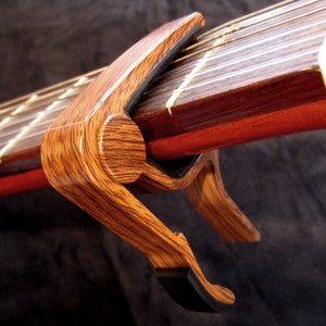 Guitar Capo - Rosewood or Black Finish - Tested, Durable and Precise - Acoustic Guitar Electric Guitar Mandolin