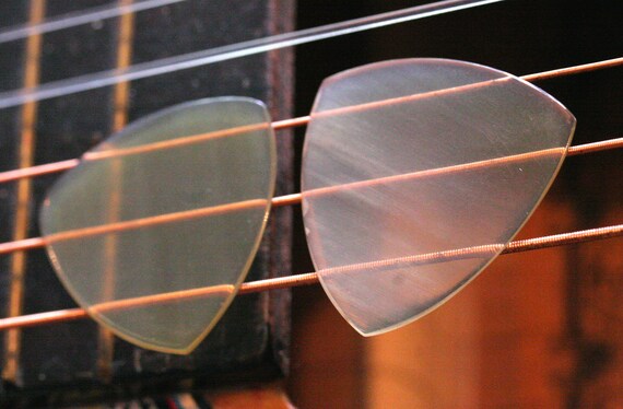 Accordatore Chitarra Plettro Chitarra In Corno Artigianale - Qualità Premium Per Chitarra Acustica | Naturale, Senza Marca Soundsation Chitarra - Foto 7