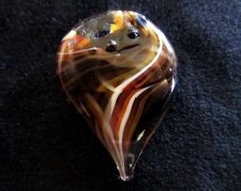 Glass Guitar Pick - Cosmic Swirl - Handcrafted One-of-a-Kind - GLASS-05