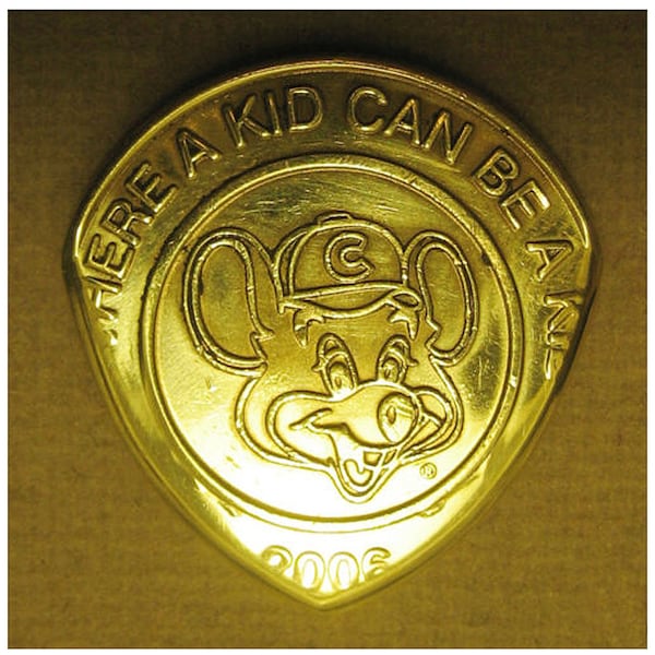 Chuck E Cheese Brass Token Guitar & Mandolin Pick ... Awesome Tones ... FREE SHIPPING